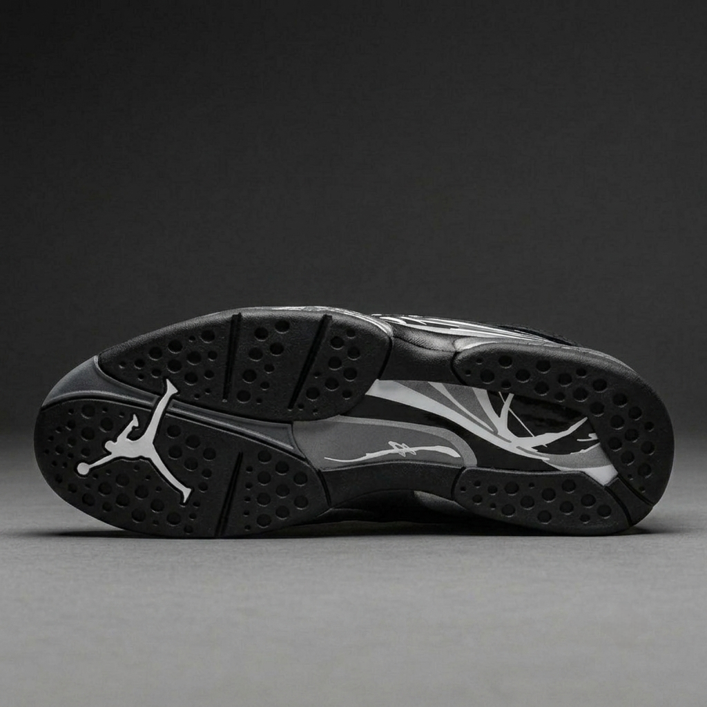 Air Jordan 8 "Black/Chrome"