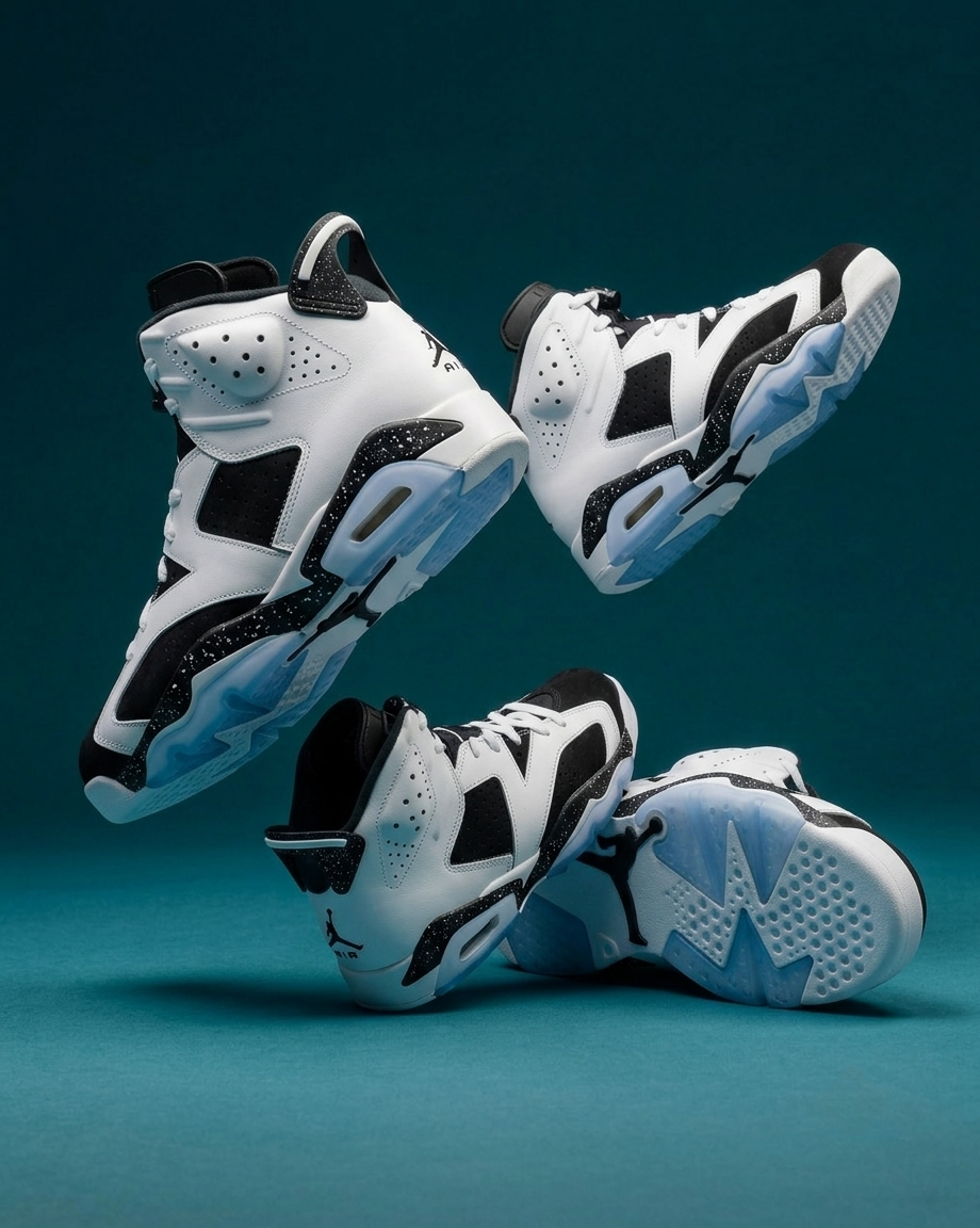 Air Jordan 6 Oreo "White/Black"