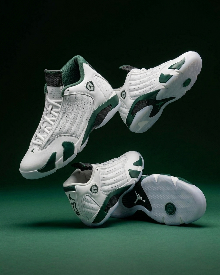 Air Jordan 14 "Forest Green"